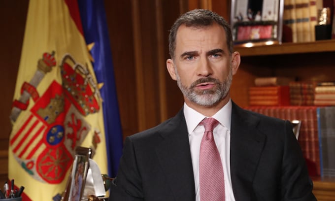 El Rey defiende una España unida de 'manos tendidas' en su tradicional mensaje navideño
