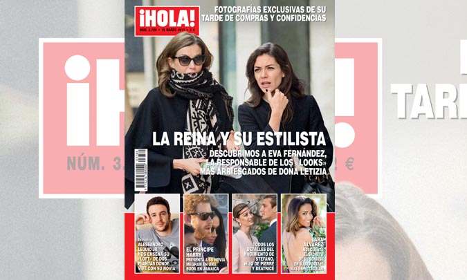 Fotografías exclusivas en ¡HOLA!: la reina Letizia y su estilista Eva Fernández, tarde de compras  y confidencias