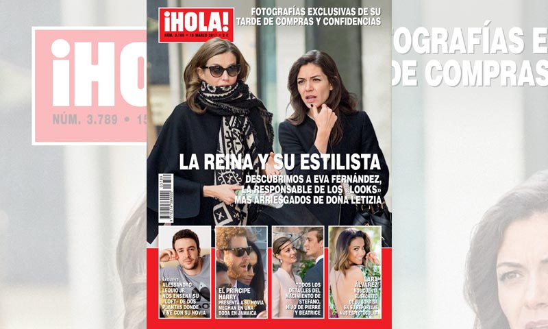 Portada de la reina Letizia y su estilista