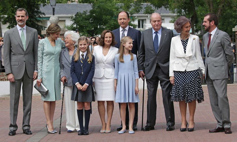 La Primera Comunión de la infanta Sofía