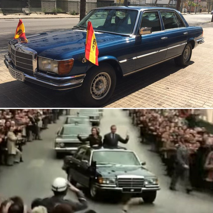 Sale a subasta un Mercedes-Benz utilizado por el rey Juan Carlos 