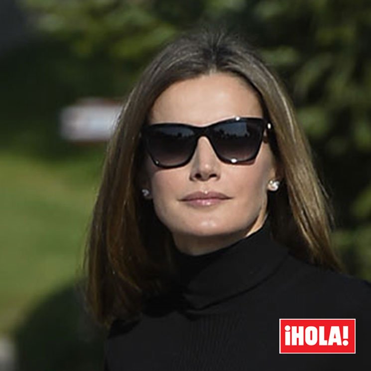 EXCLUSIVA: Primeras imágenes de la reina Letizia después de dos semanas 