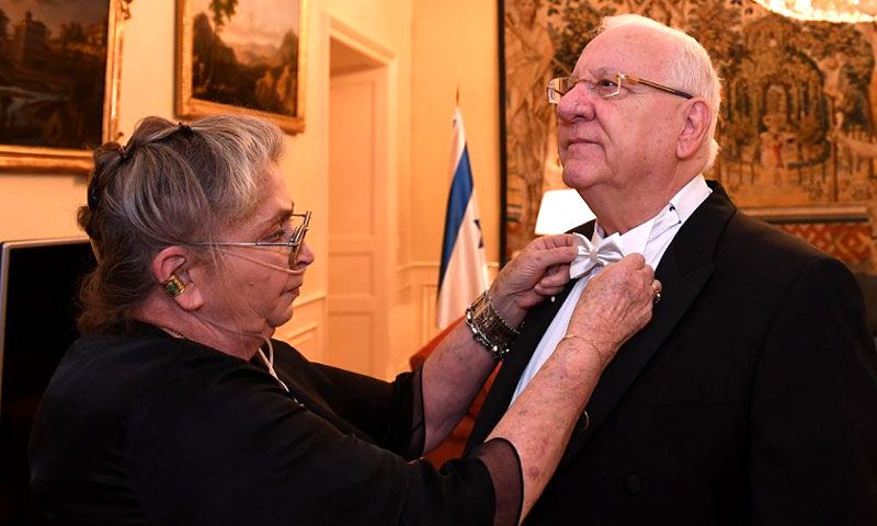 Así se prepararon el Presidente israelí y su mujer para la gran cena en el Palacio Real
