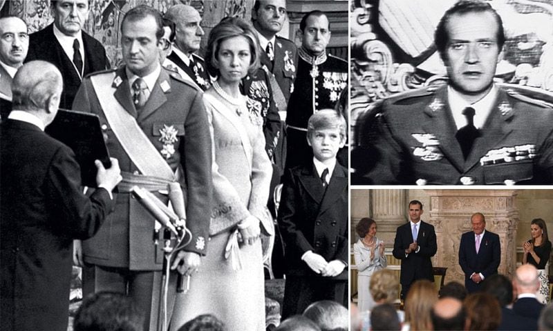 Hitos durante el reinado del rey Juan Carlos