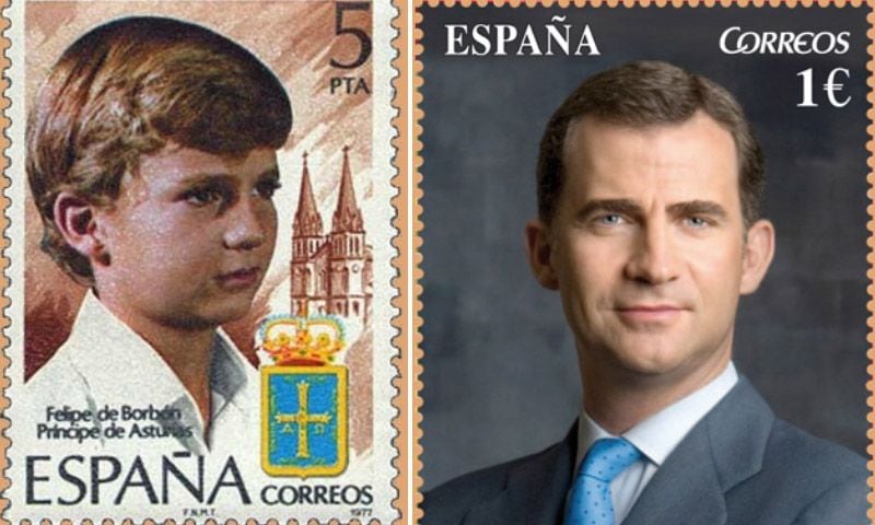 ¿Cómo es el nuevo sello conmemorativo del Rey?