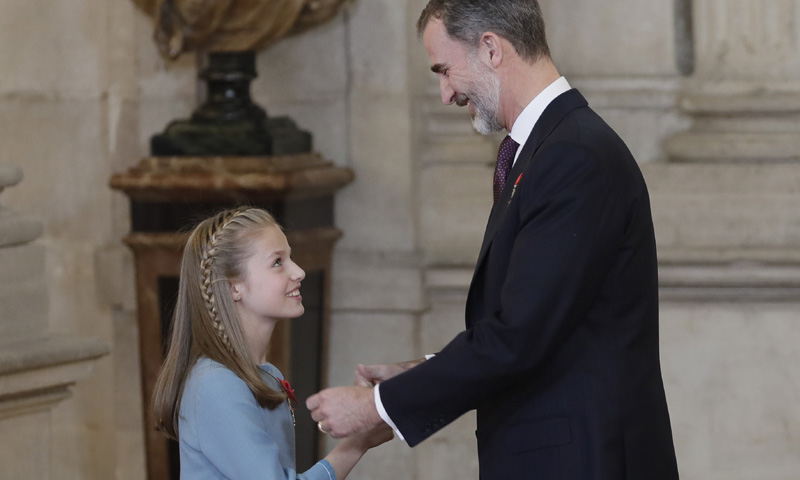 ¿Qué significa que Felipe VI imponga a Leonor el Toisón de Oro?