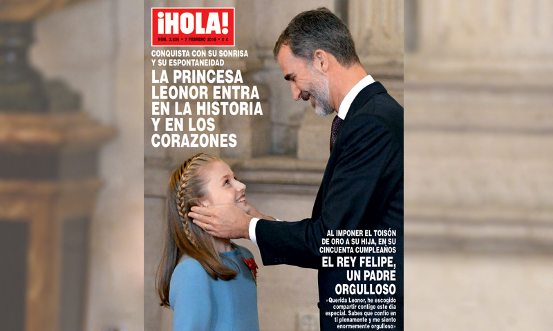 toisón de oro cumpleaños rey felipe