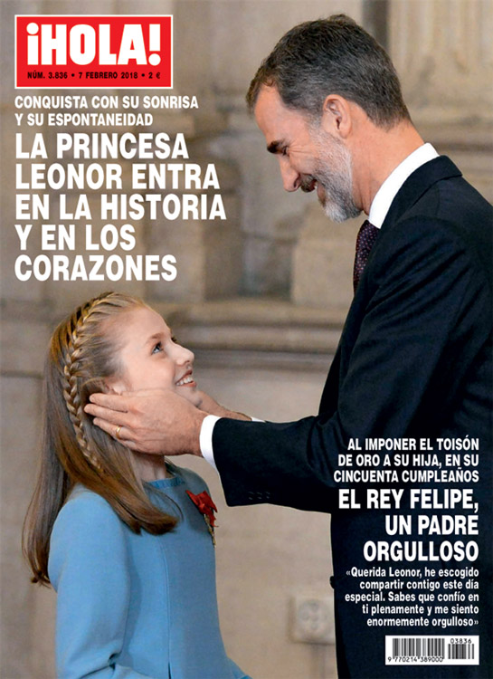 EL REY FELIPE IMPONDRÁ EL TOISON DE ORO A LA PRINCESA LEONOR - Página 5 Portada-z