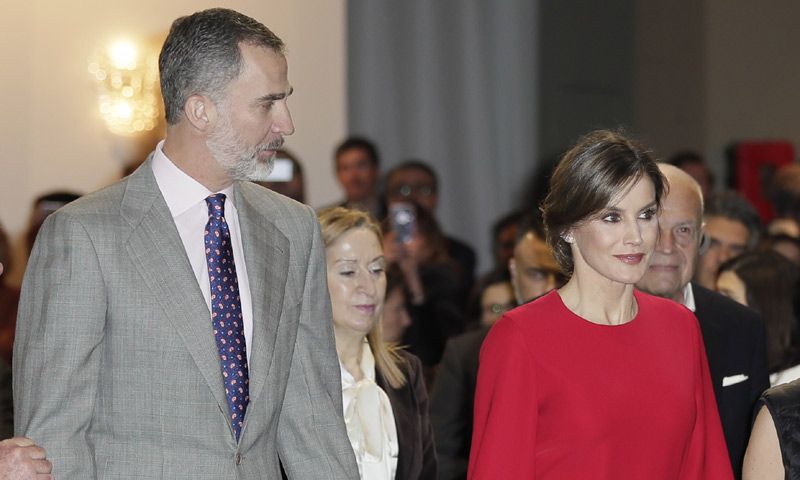 Los Reyes Felipe y Letizia inauguran ARCO en medio de la polémica