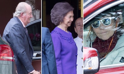 Los reyes Juan Carlos y Sofía, la infanta Elena... la familia se reúne para celebrar el cumpleaños de la infanta Margarita