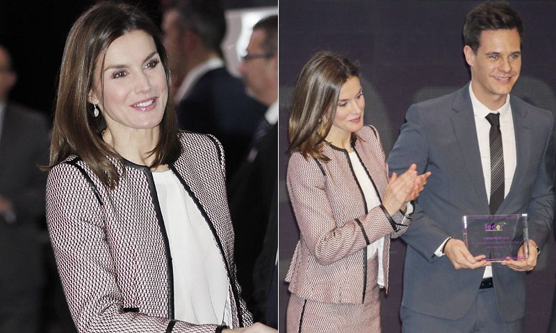 Doña Letizia y Christian Gálvez, unidos por una causa común