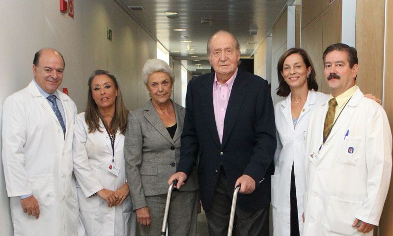 Las 15 operaciones del rey Juan Carlos a lo largo de su vida