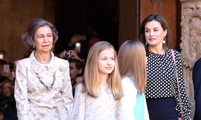 Último vídeo de las comentadas imágenes de las Reinas en la Misa de Pascua