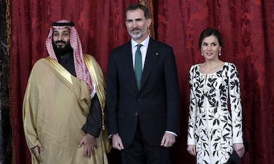 Así es el Príncipe heredero de Arabia Saudí, con el que Felipe VI y la reina Letizia han almorzado hoy