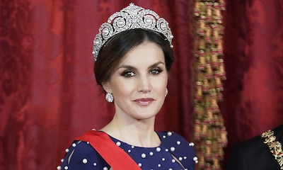 Doña Letizia luce por primera vez la tiara de Cartier de la reina Victoria Eugenia