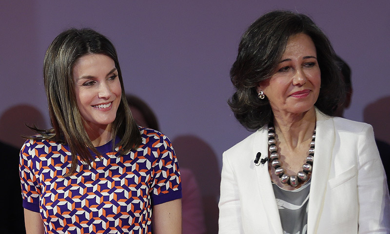 Ana Patricia Botín en un acto del  Banco Santander