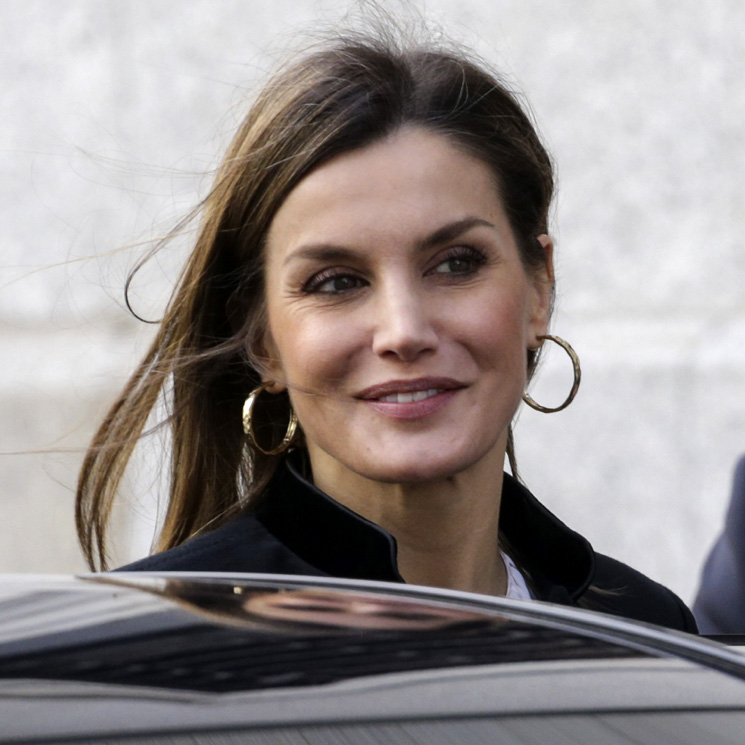 La reina Letizia llega a Santo Domingo para dar comienzo a su viaje de cooperación