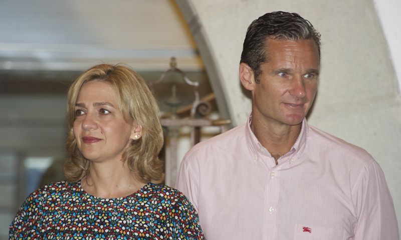 Urdangarin llega a tiempo para celebrar el cumpleaños de la infanta Cristina