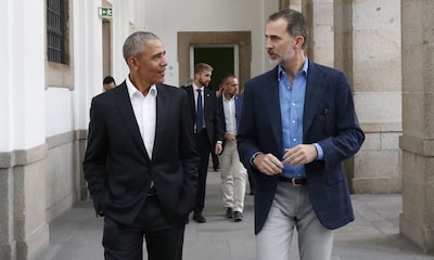 Felipe VI acompaña a Barack Obama a visitar el Museo Reina Sofía