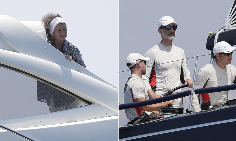 La reina Sofía no se pierde los pasos de su hijo en la Copa del Rey