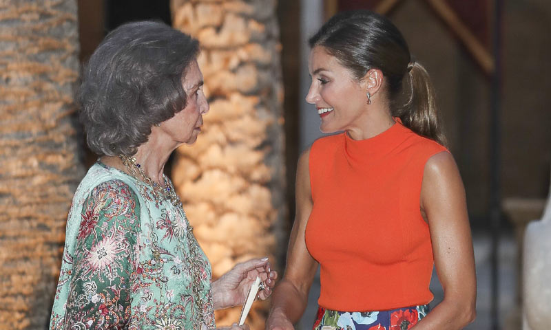 Lo que no se vio de la recepción real en Palma: la complicidad de la reina Letizia y doña Sofía