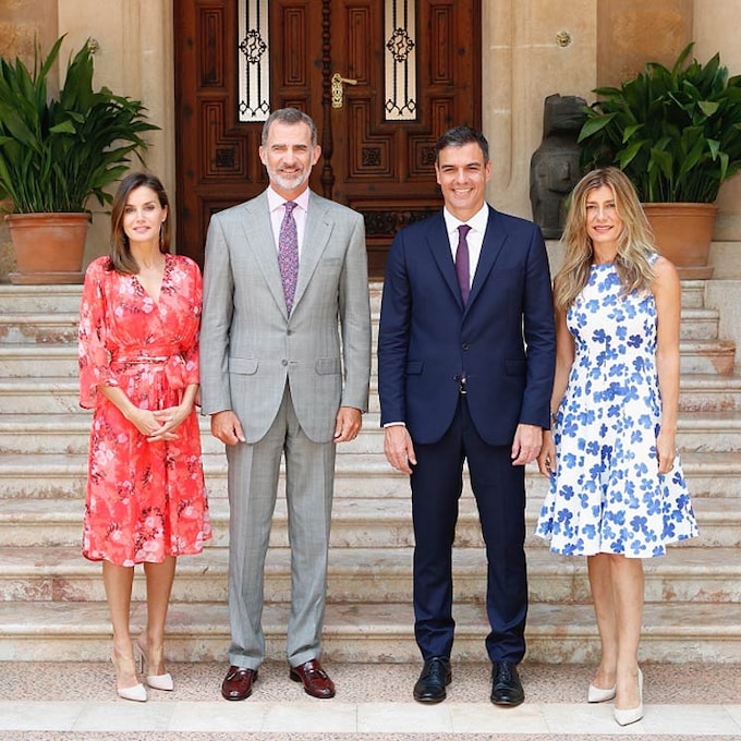 Almuerzo en Marivent: primer encuentro de la reina Letizia y Begoña Gómez, mujer de Pedro Sánchez