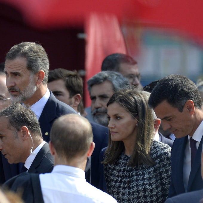 Los Reyes asisten al acto en recuerdo de las víctimas por los atentados de Barcelona