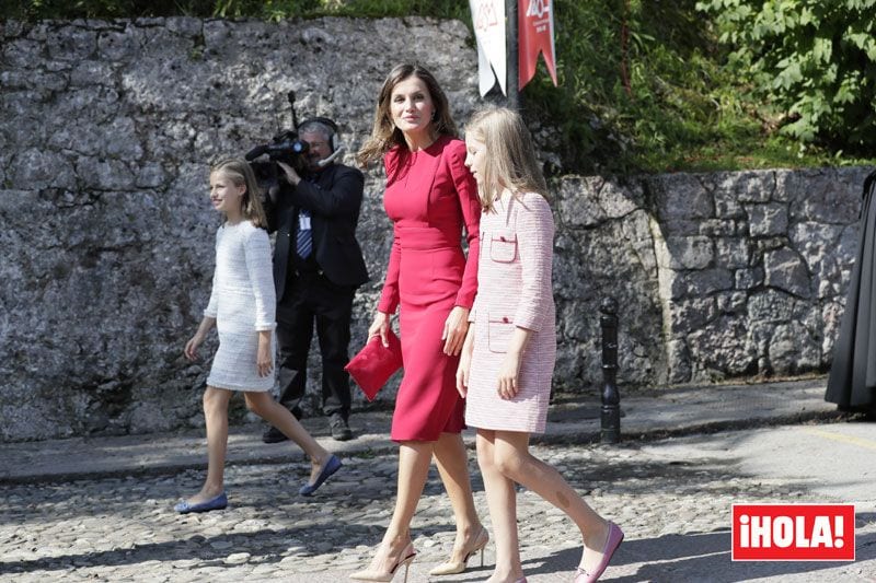 PRIMERA VISITA OFICIAL DE LA PRINCESA LEONOR A ASTURIAS. 8/09 Santina-junco1-z