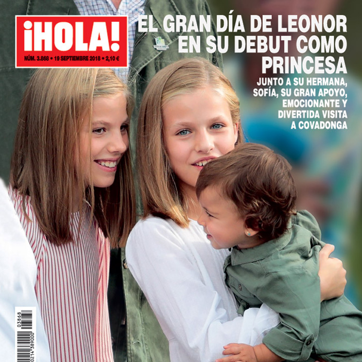 En ¡HOLA!, el gran día de Leonor en su debut como Princesa 