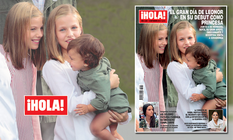 En ¡HOLA!, el gran día de Leonor en su debut como Princesa 