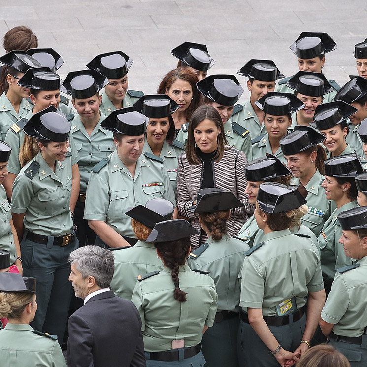 La petición de la reina Letizia a las mujeres de la Guardia Civil