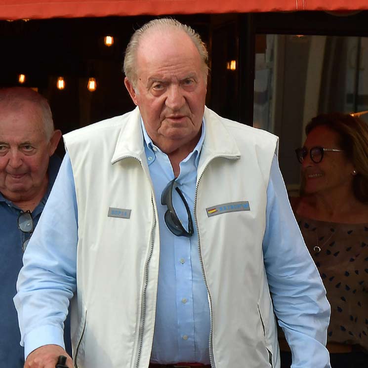 El Rey Juan Carlos pasa el fin de semana en las regatas de Saint Tropez