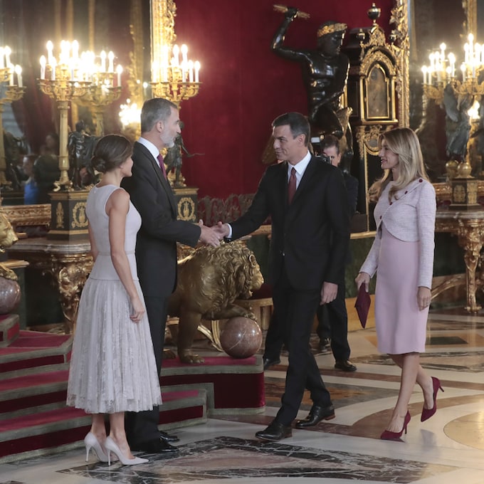 La Casa Real aclara lo ocurrido con Pedro Sánchez en la recepción de la Fiesta Nacional