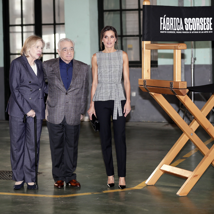 ¡Un encuentro de cine! Doña Letizia asiste al homenaje al director Martin Scorsese en Oviedo