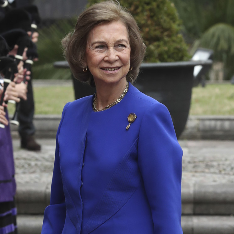 La reina Sofía llega a Oviedo para los Premios Princesa de Asturias