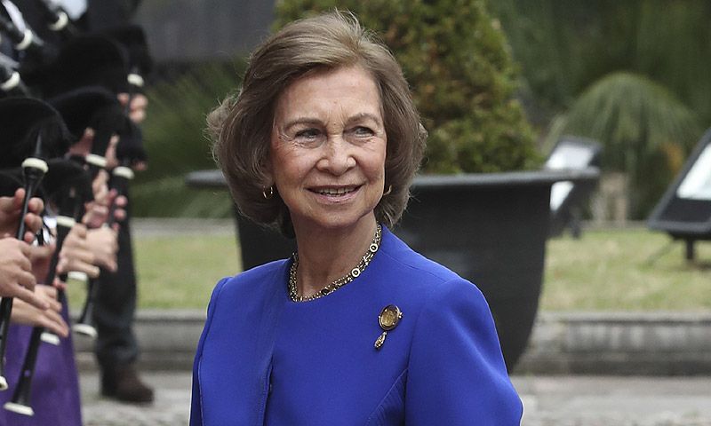 La reina Sofía llega a Oviedo para los Premios Princesa de Asturias