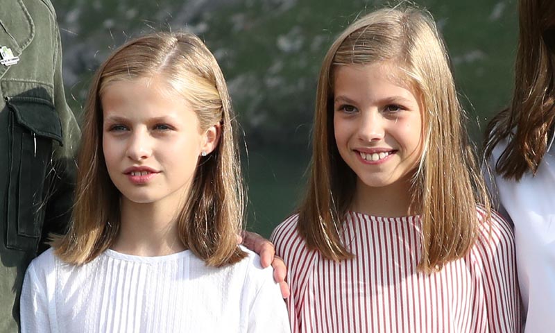 Princesa Leonor e infanta Sofía