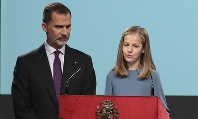 Así ha sido el debut público de la princesa de Asturias el día de su 13º cumpleaños