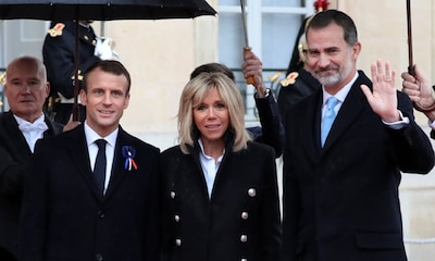 El rey Felipe acude, junto a Emmanuel Macron y Alberto de Mónaco, al centenario del armisticio en París