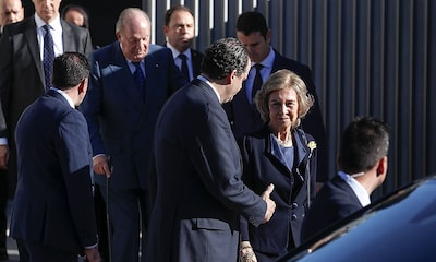 Don Juan Carlos y doña Sofía acuden al tanatorio para despedir a Miguel Primo de Rivera