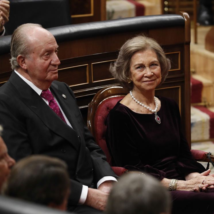 El reconocimiento de Felipe VI a don Juan Carlos y doña Sofía durante su discurso