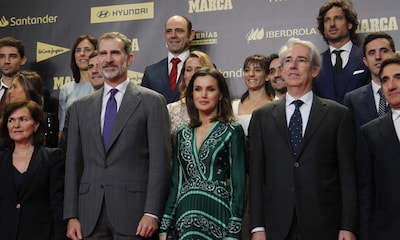Los Reyes se van de celebración con la élite del deporte español y don Felipe se lleva un premio