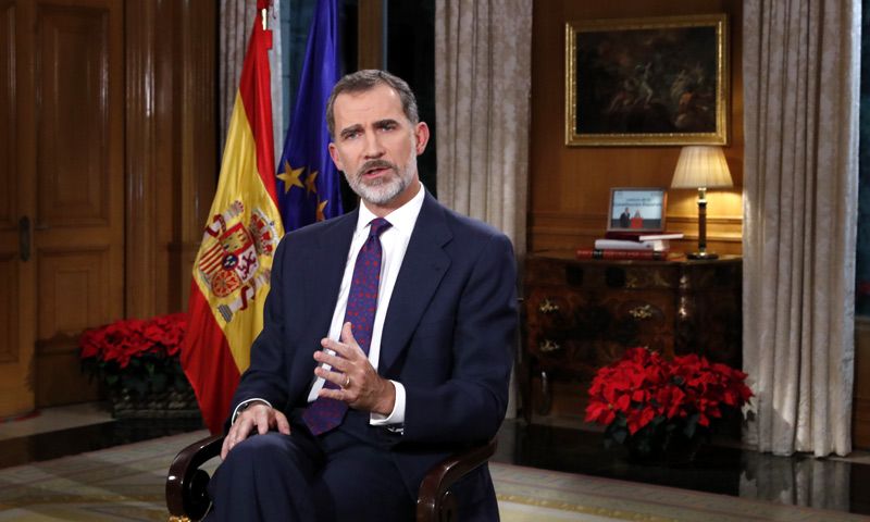 La Princesa Leonor, muy presente en un Mensaje del Rey lleno de llamadas a la convivencia
