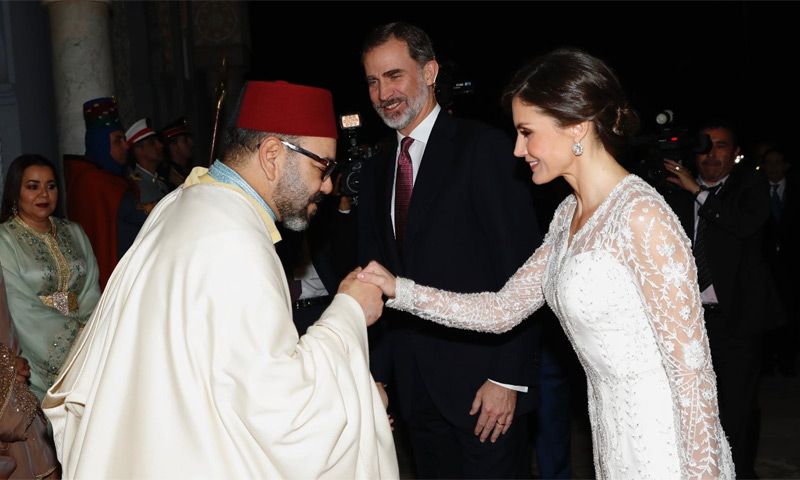 El amable gesto que ha tenido el Rey de Marruecos con Doña Letizia