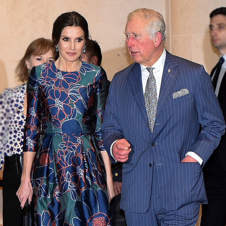 La reina Letizia se retrasa en su cita con Carlos de Inglaterra y la National Gallery