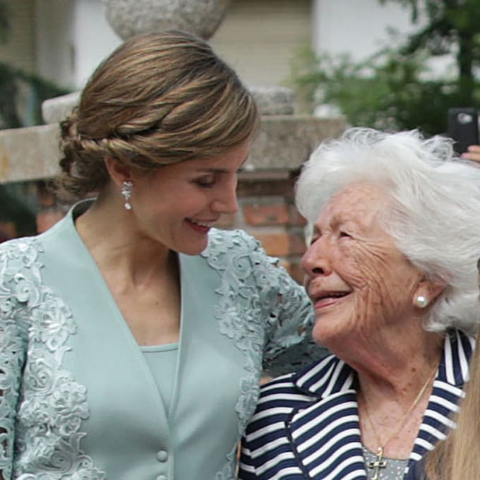 Menchu Álvarez, abuela de Doña Letizia, premiada en Asturias por toda una vida dedicada al periodismo