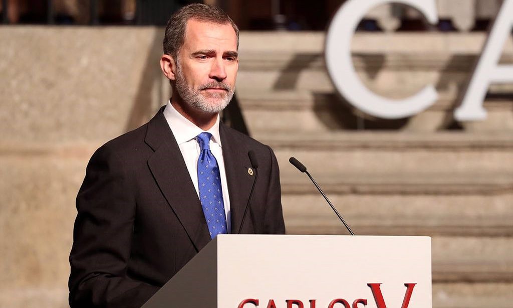 El Rey entrega el premio Carlos V en el Monasterio de Yuste