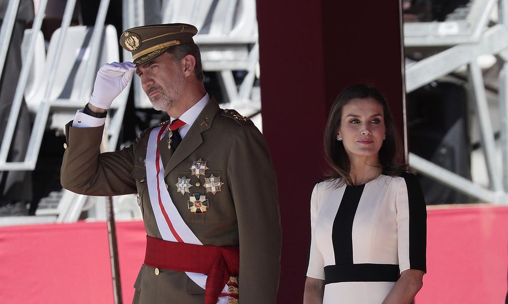 Los Reyes conmemoran el 175 aniversario de la Guardia Civil