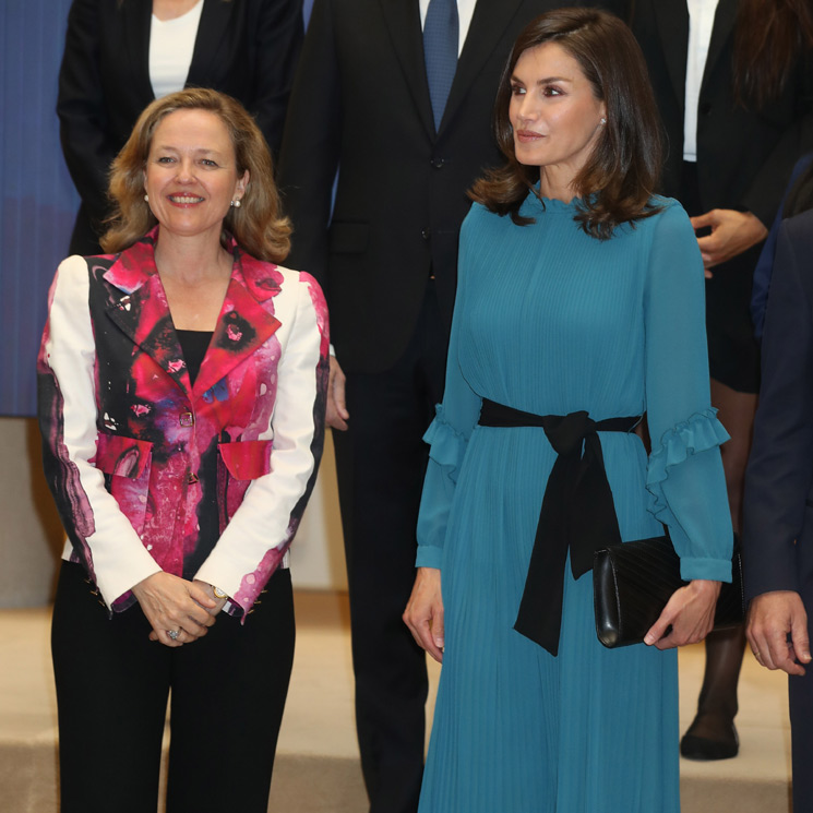 Doña Letizia reaparece con 'mujeres excepcionales' un día después de celebrar su aniversario de boda