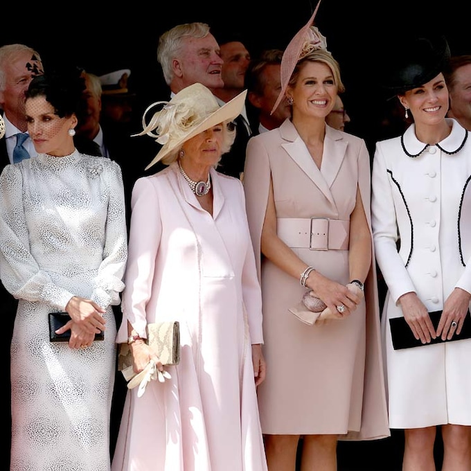 Doña Letizia se suma a la tradición más británica junto a la duquesa de Cambridge y Máxima de Holanda